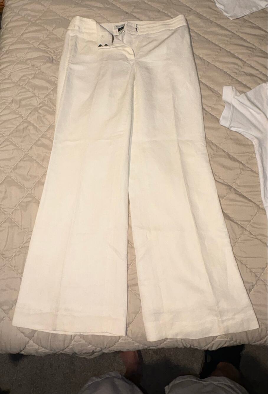 White House Black Market Legacy 10R Wide-Leg Dress Pants